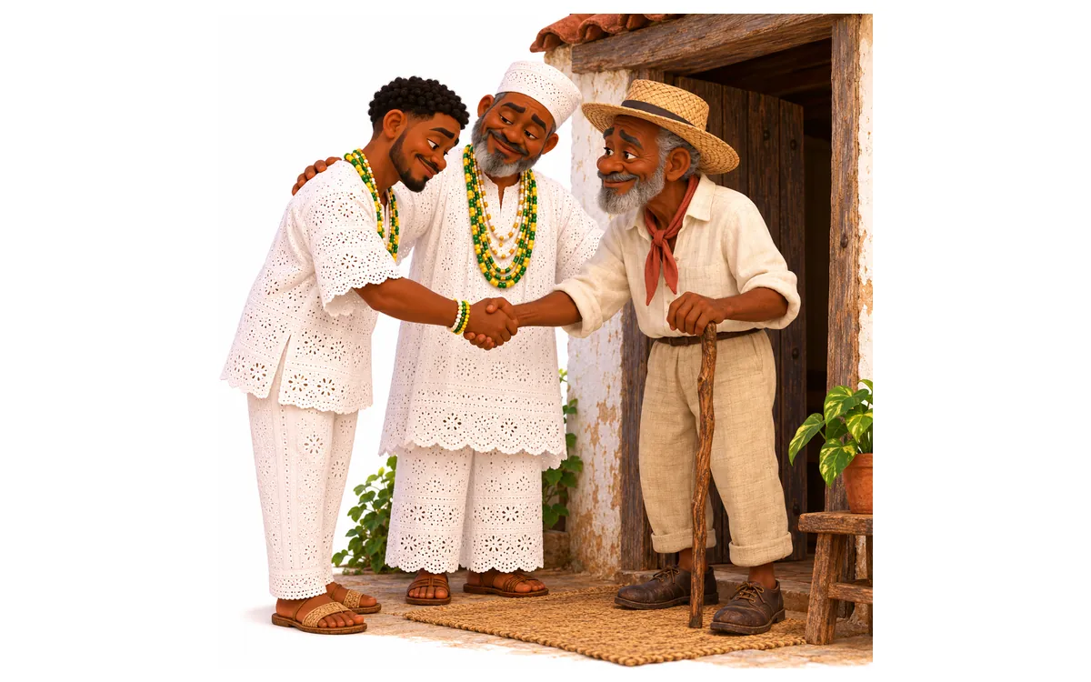 Osha, Ifá y Palo: fronteras y convivencia (ilustración de Ofún Oshé)